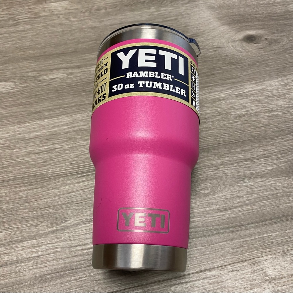 NWT YETI 30 Oz Rambler PRICKLY PEAR PINK - Picture 5 of 9